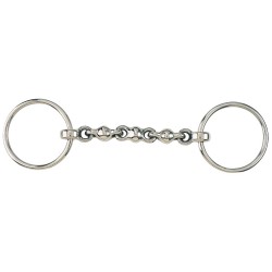 Waterford Snaffle Bit w/Loose Rings