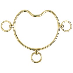 Gold Medal Anti-Rear Bit w/Port Mouth