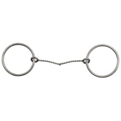 Superfine Twisted Wire Snaffle Bit