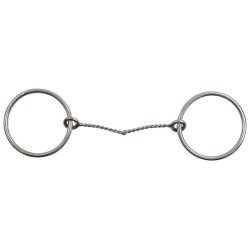 Superfine Twisted Wire Snaffle Bit