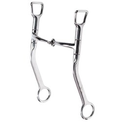 Crockett & Renalde Snaffle Mouth Western Bit