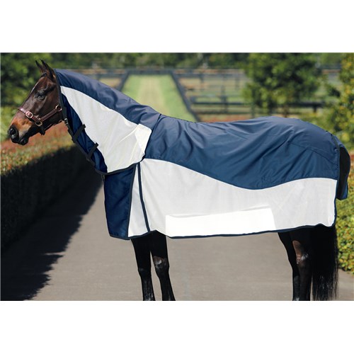 600D Air Horse Rug Combo Navy 6'3