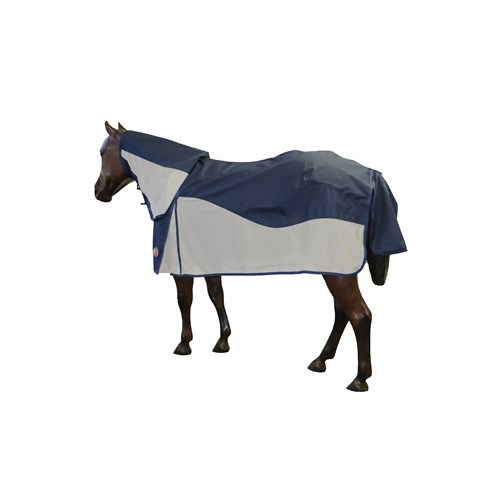 600D Air Horse Rug Combo Navy 6'3