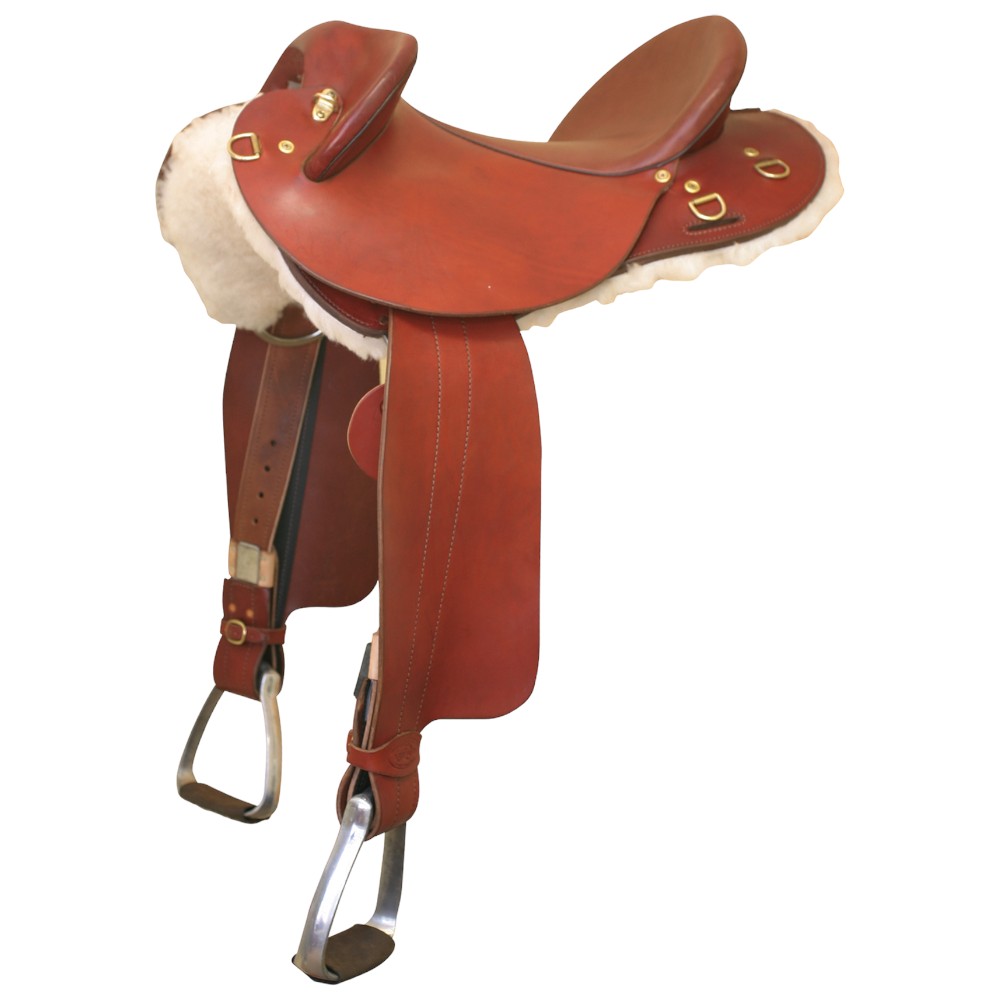 New! Sidney Hamilton Half Breed Youth Saddle 14