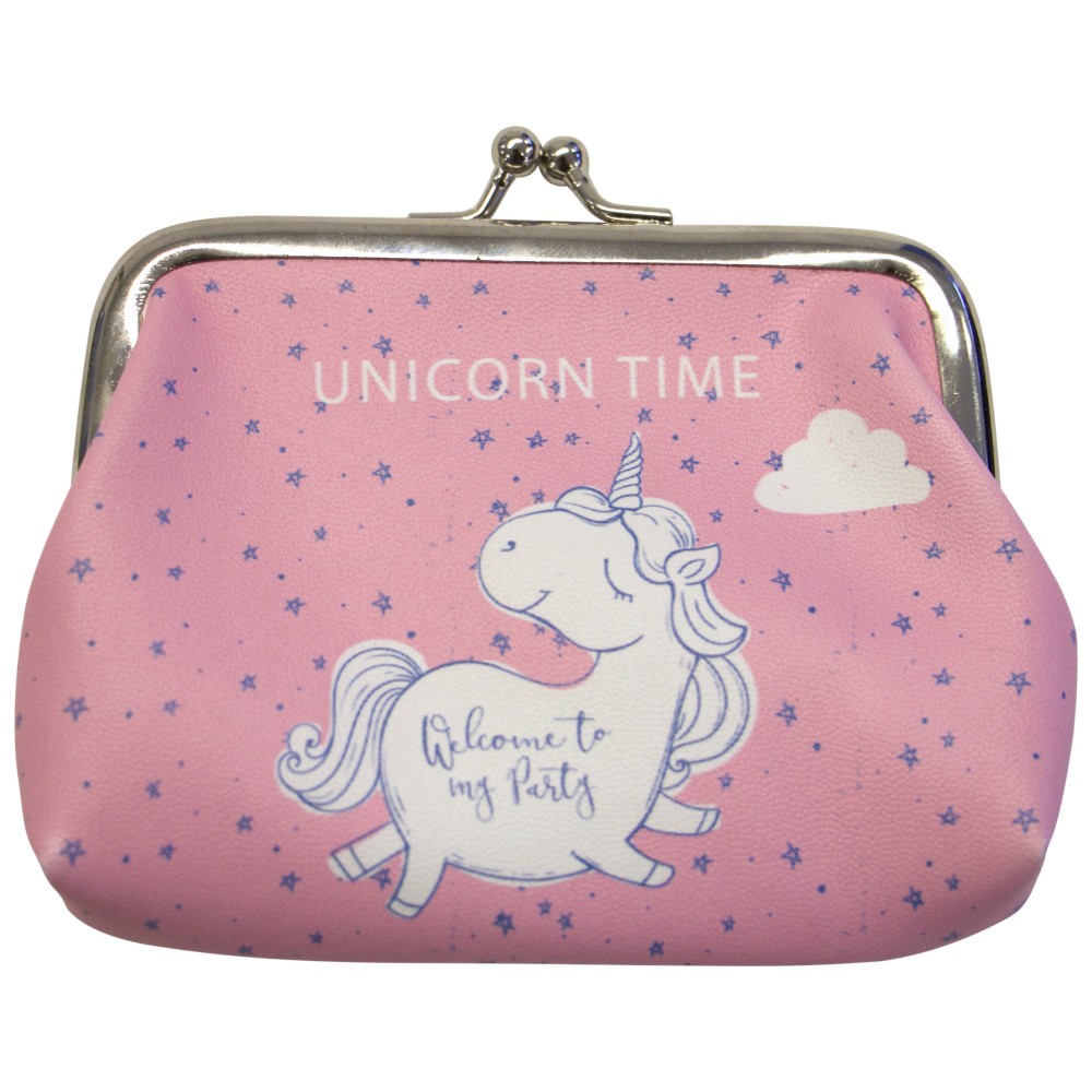 pink unicorn purse