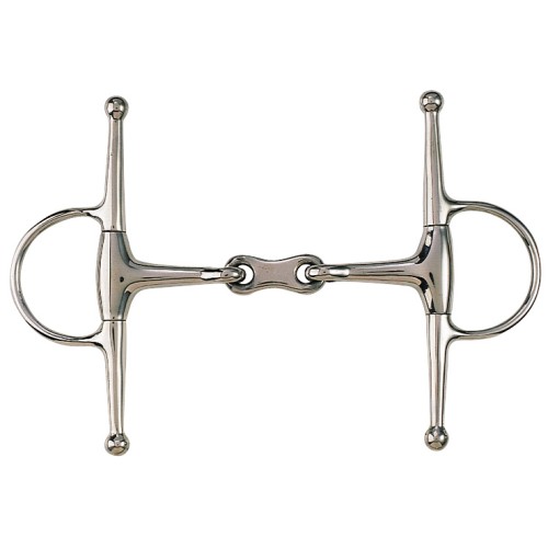 Full Cheek Eggbutt Bit w/French Mouth