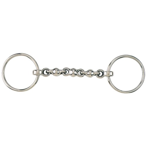 Waterford Snaffle Bit w/Loose Rings