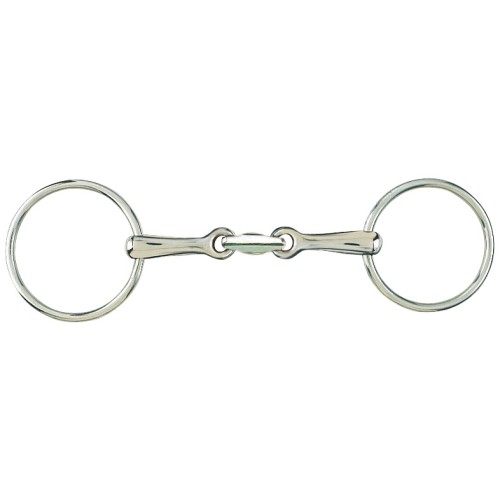 Loose Ring Training Snaffle Bit w/SS Mouth