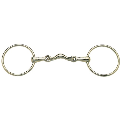 Loose Ring Snaffle Bit w/Ported Mouth
