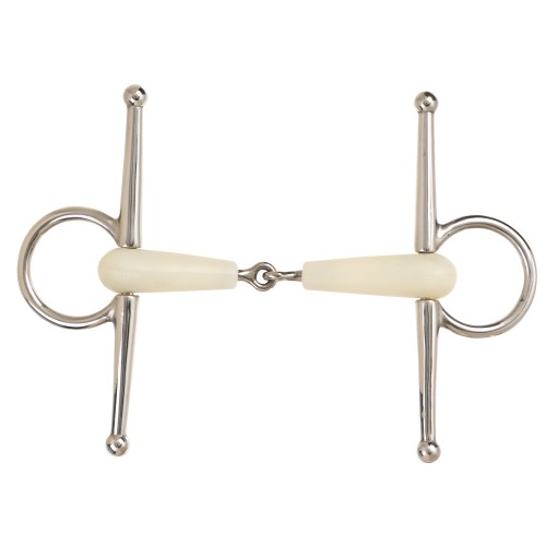 Happy Mouth Full Cheek Snaffle Bit w/Jointed Mouth