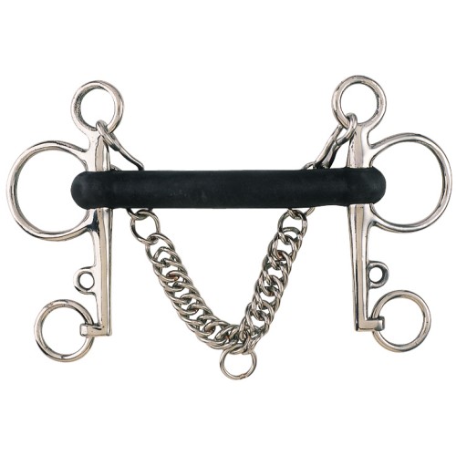 STC Hard Rubber Pelham Bit