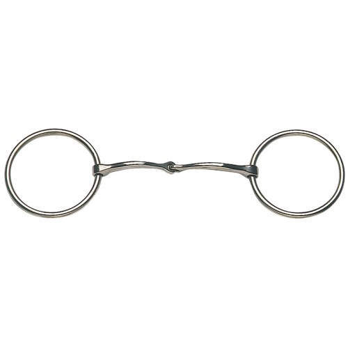 Oz Bitz Superfine Ring Snaffle w/SS Mouth