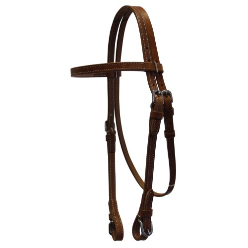 Fort Worth Headstall w/Buckle Bit Ends