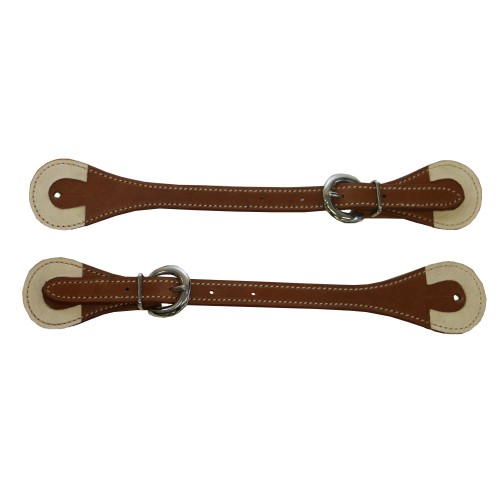 Fort Worth Rawhide End Spur Straps Harness