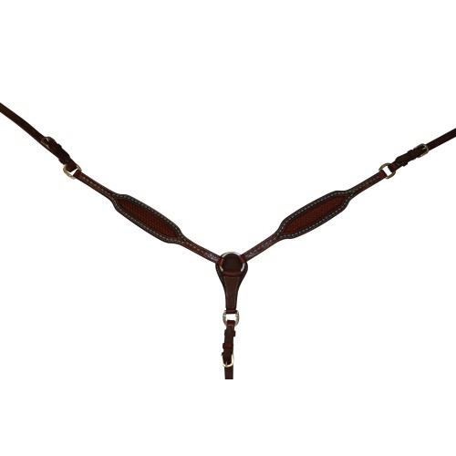 Fort Worth Turquoise Basket Breastcollar