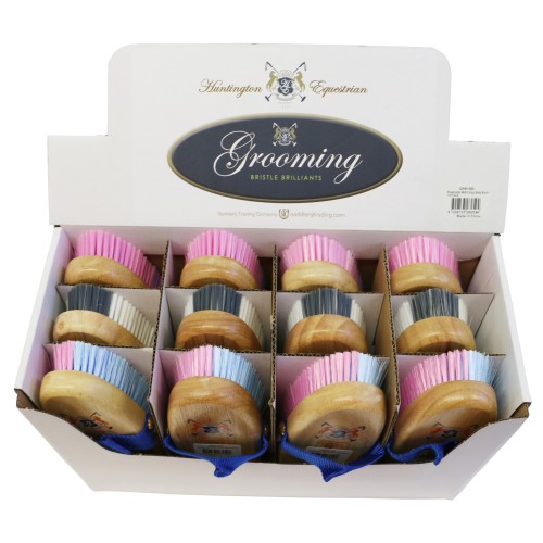 Huntington Multi-Colour Body Brush 12/Pack