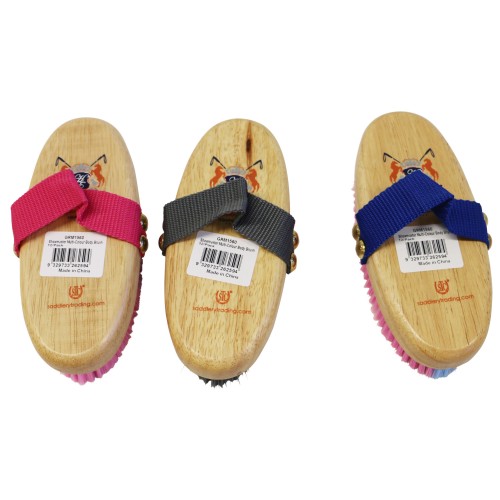 Huntington Multi-Colour Body Brush 12/Pack