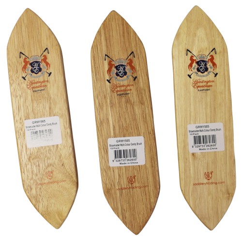 Huntington Multi-Colour Dandy Brush 12/Pack