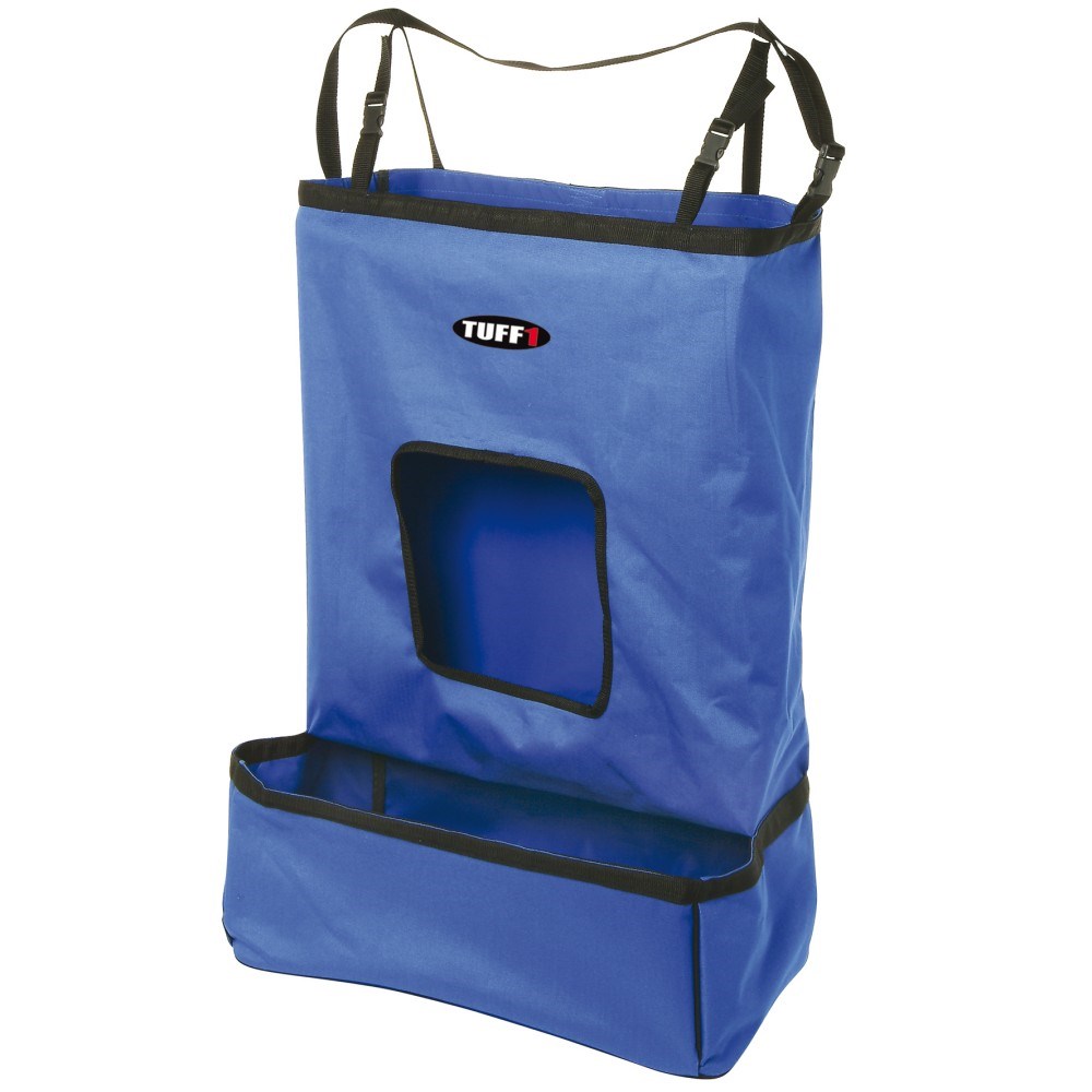 Hay Bag Feeder W Grain Trough Black Saddlery Trading Saddlery